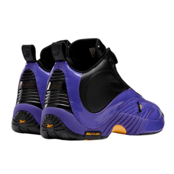 Reebok Answer IV 'Lakers' Allen Iverson Basketball Shoes - Picture 3 of 6